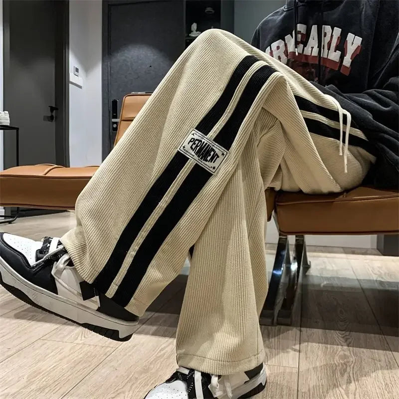 Striped Corduroy Trouser