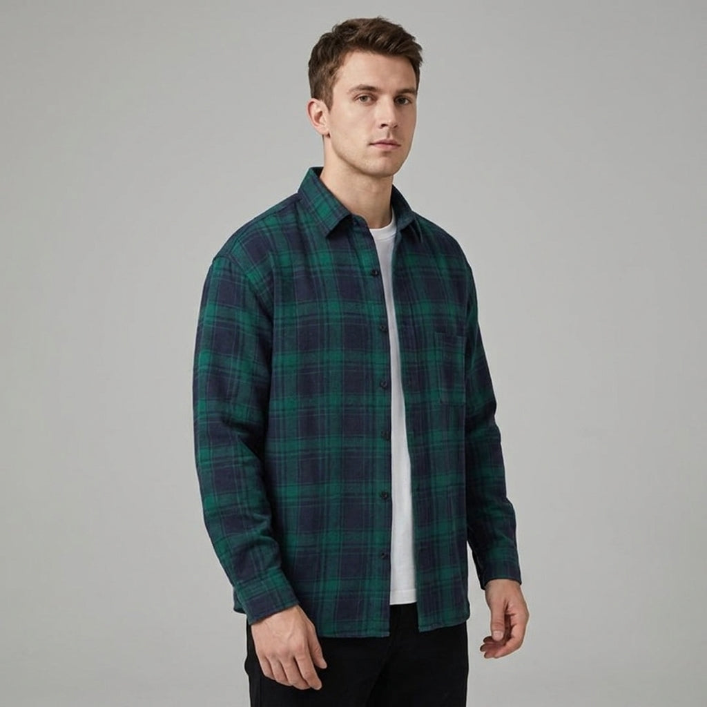 Plaid Flannel Shirt