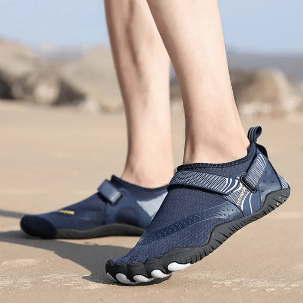 Men's Water Shoes, Non-Slip Quick-Dry Adjustable Strap Lightweight Summer Beach Shoes 1