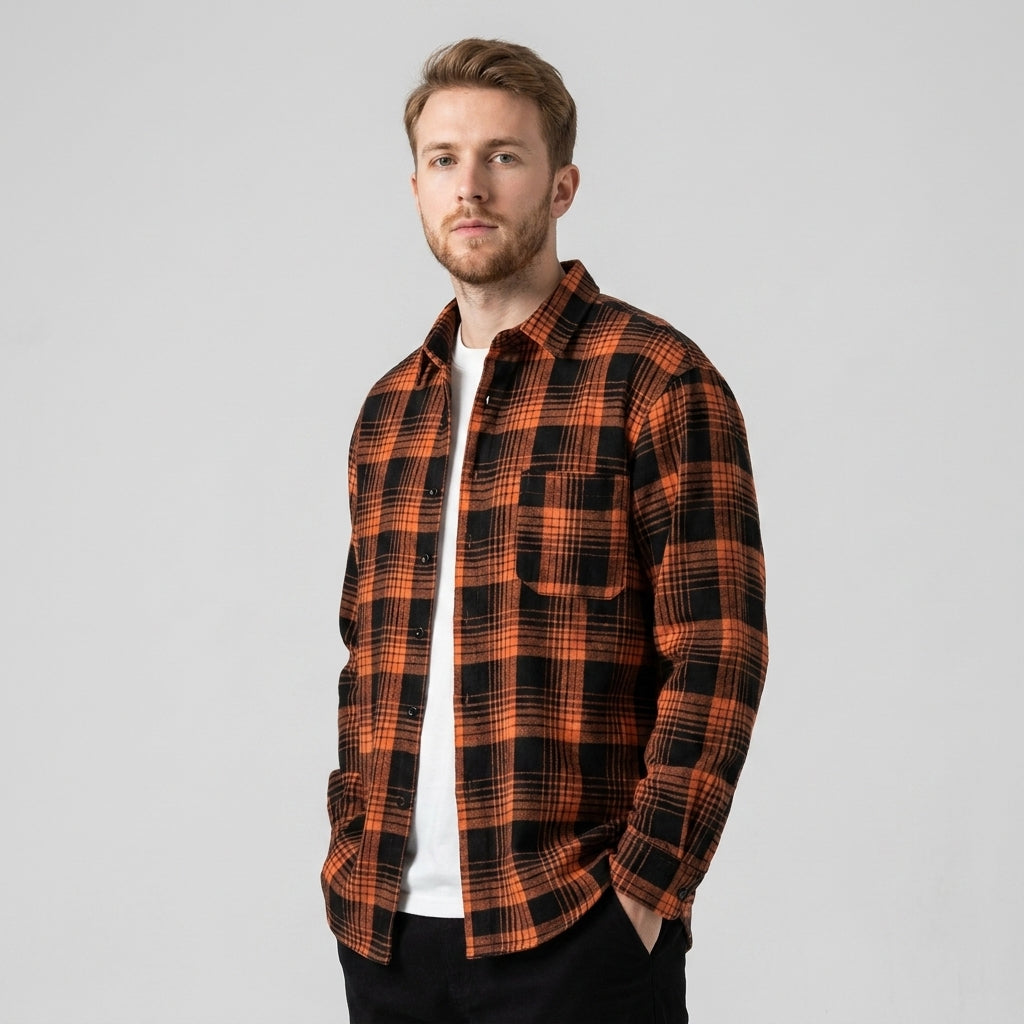 Plaid Flannel Shirt