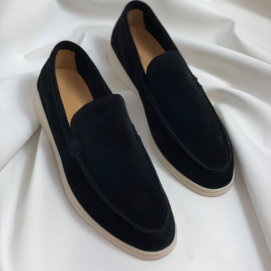 Men's Slip-On Moccasin Loafers, Lightweight Flexible Casual Driving Shoes for Smart Casual Wear 1