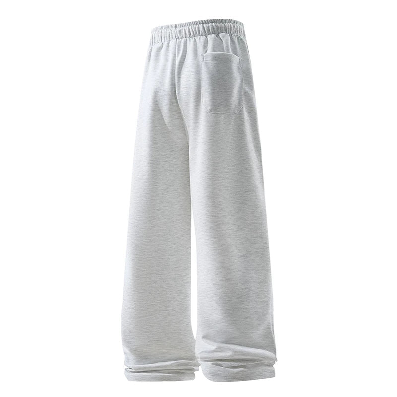 Wide-Leg Cotton Trouser