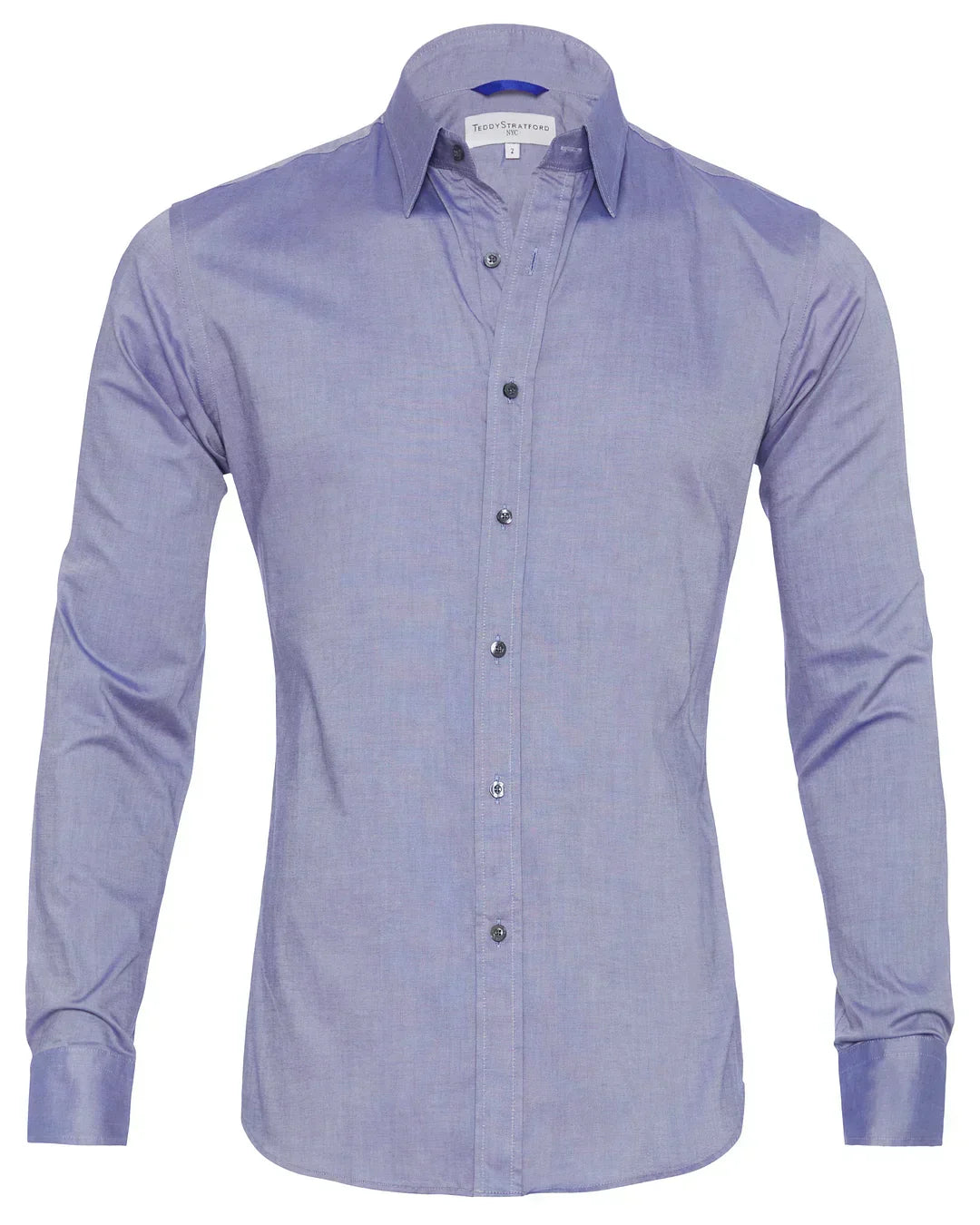 Men's Zip-Up Shirt, Long Sleeve Classic Collar Slim Fit Smart Casual Everyday Shirt 29