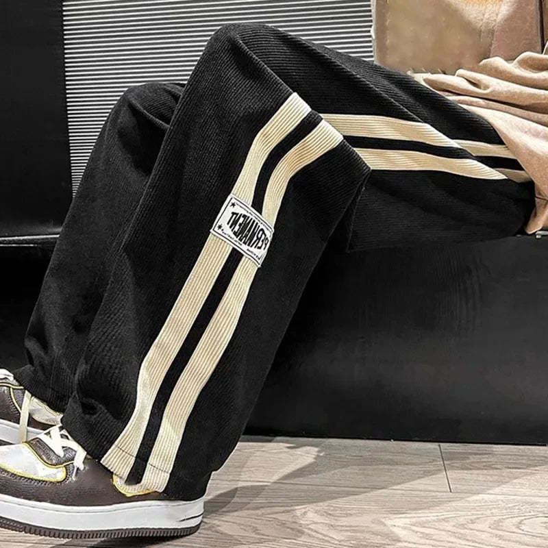 Striped Corduroy Trouser