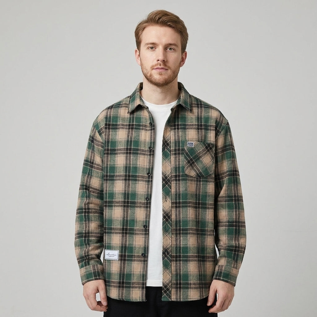 Plaid Flannel Shirt