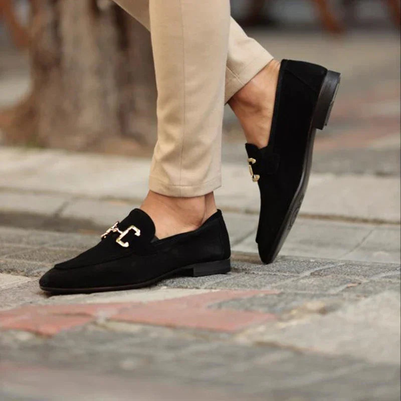 Suede Horsebit Loafer