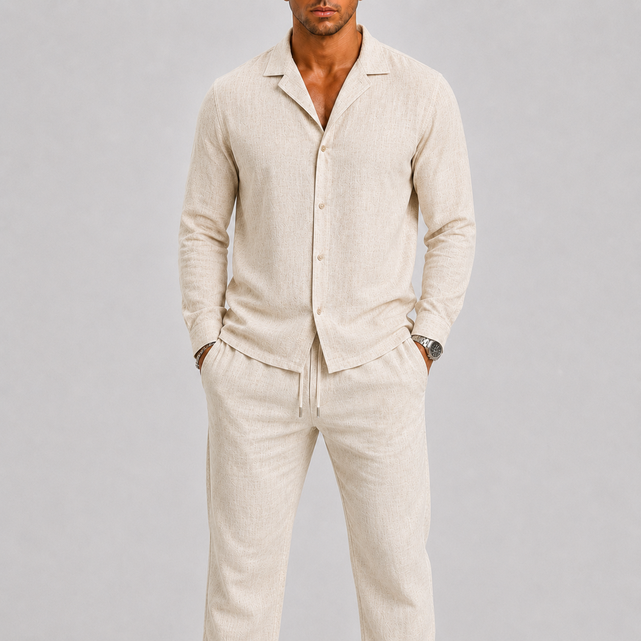 Relaxed Linen Two-Piece Set