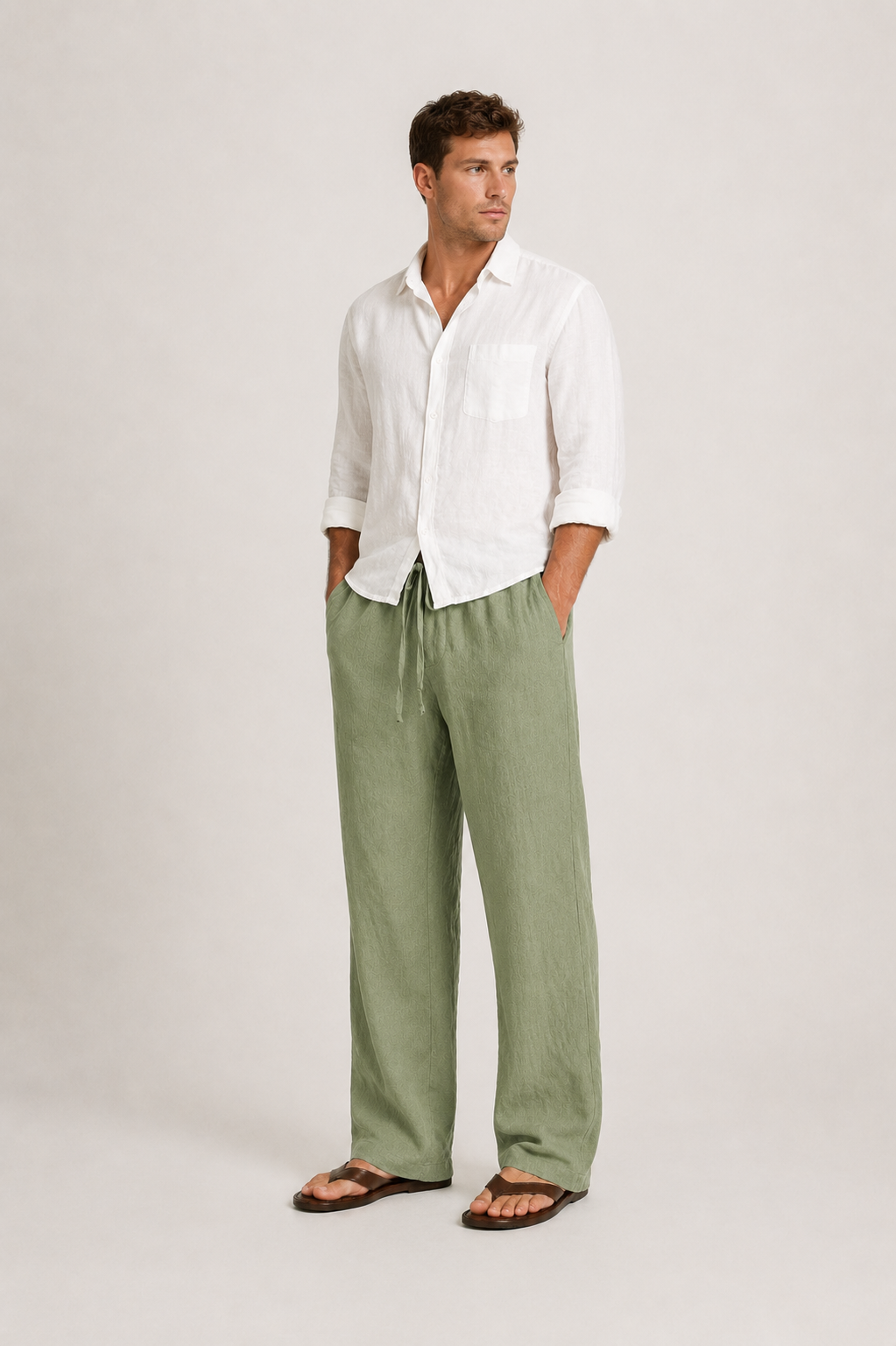Lightweight Linen Trouser