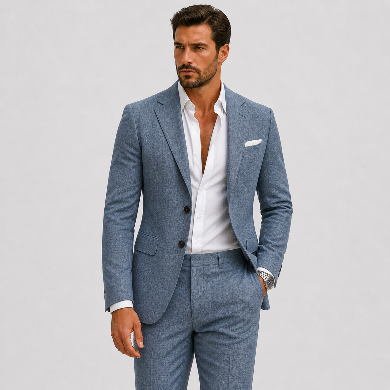 Lightweight Linen Suit