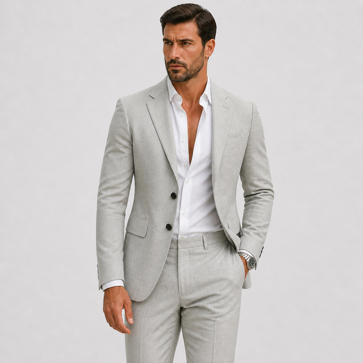 Lightweight Linen Suit