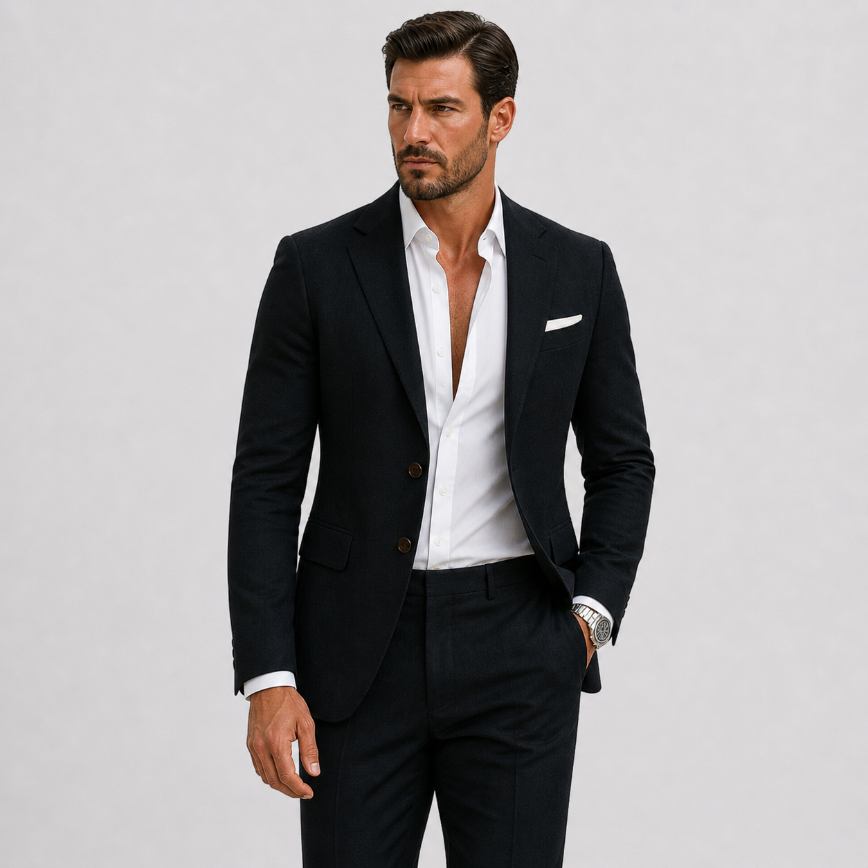Lightweight Linen Suit