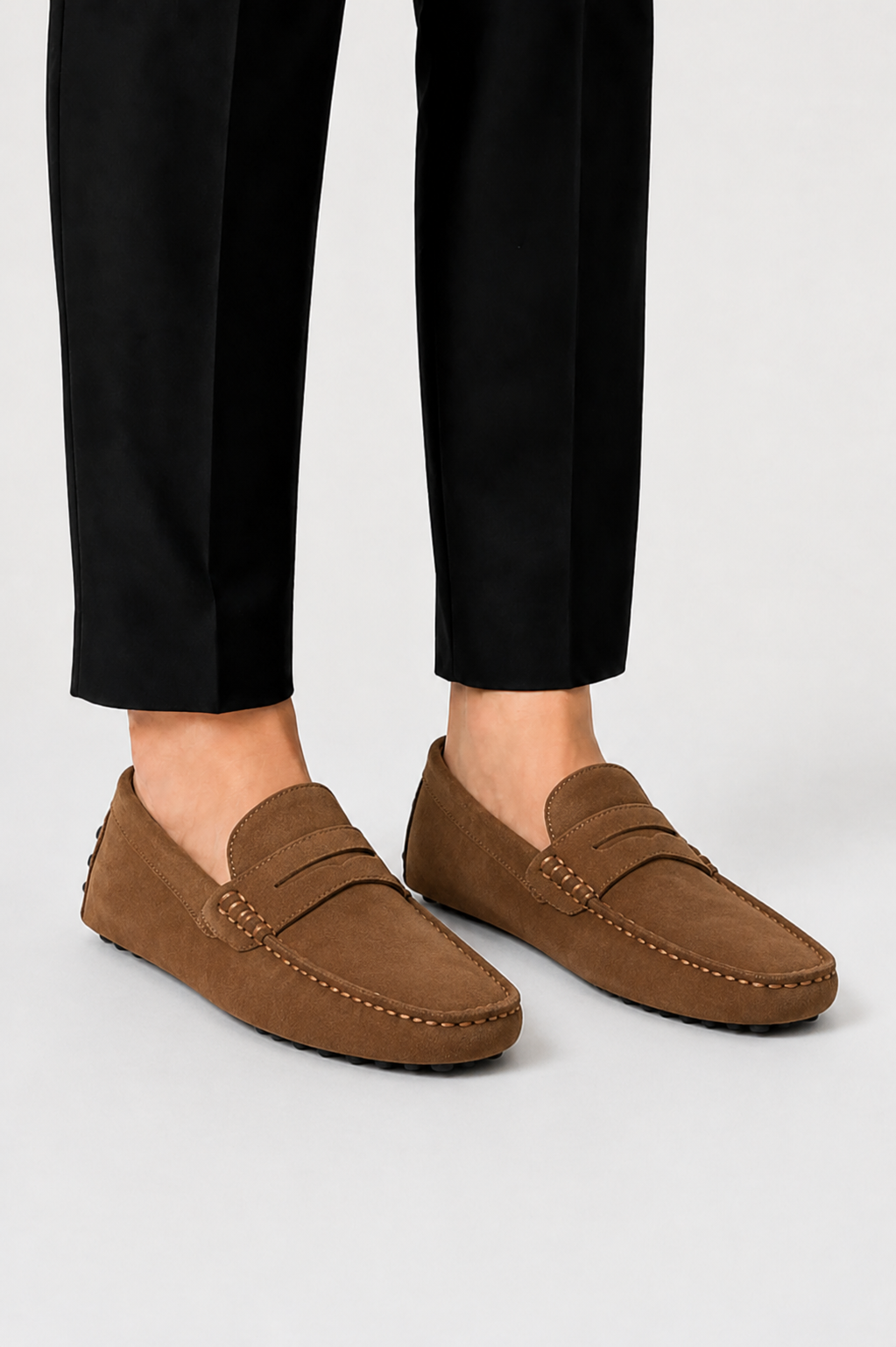 Suede-Look Loafer