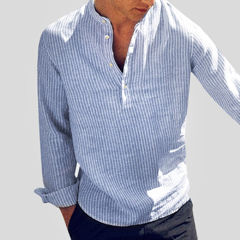 Cotton-Linen Henley