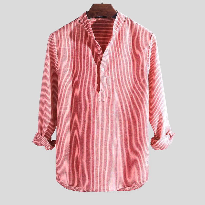 Cotton-Linen Henley