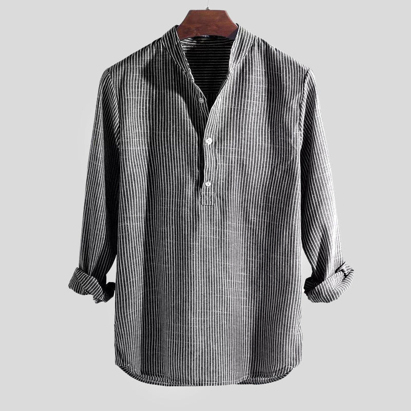 Cotton-Linen Henley
