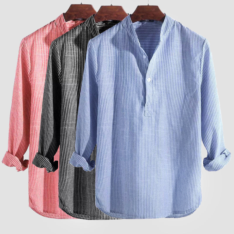 Cotton-Linen Henley