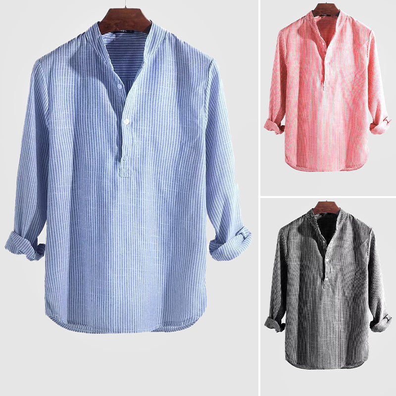 Cotton-Linen Henley