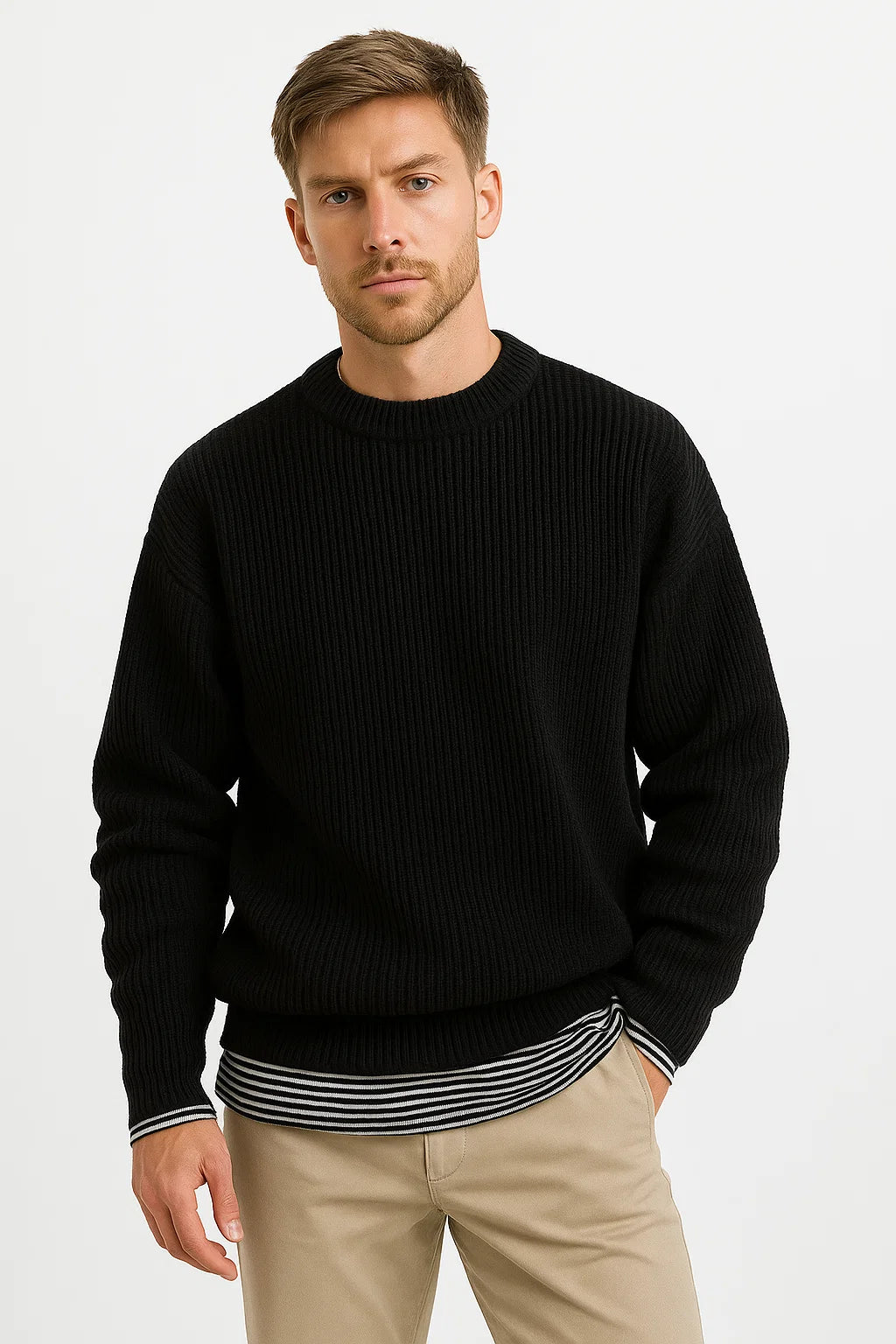 Oversized Ribbed Sweater