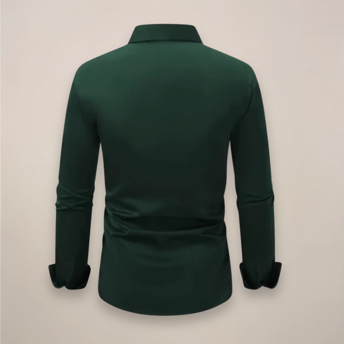 Men's Slim Fit Long Sleeve Shirt, Smart Casual Button-Up Spring Shirt for Work & Events 8