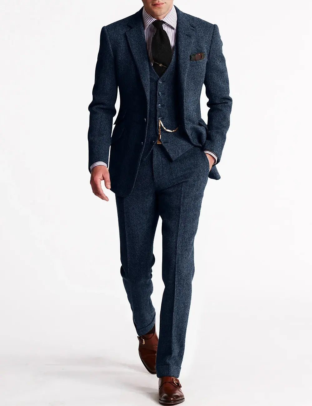 Tweed Three-Piece Suit