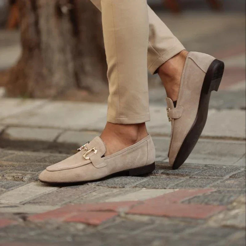 Suede Horsebit Loafer
