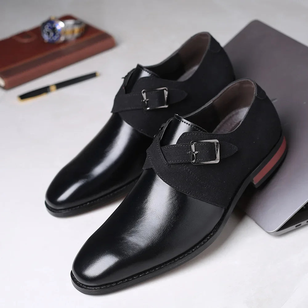 Double-Buckle Monk Loafer