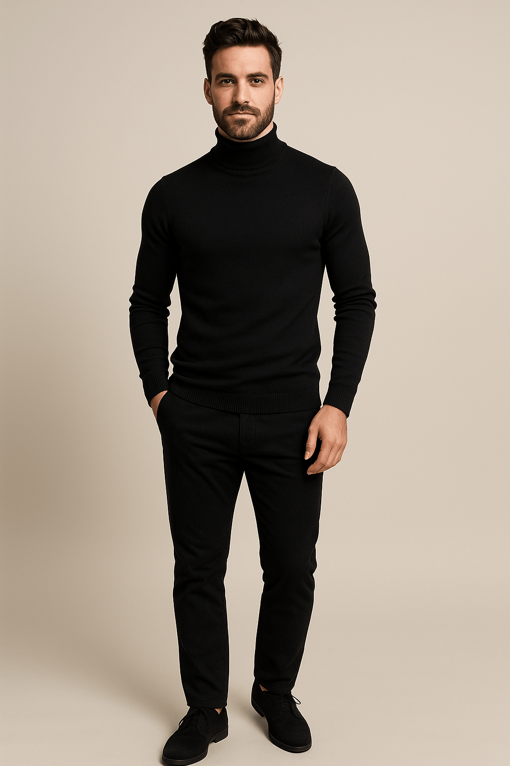 Slim Turtleneck Sweater