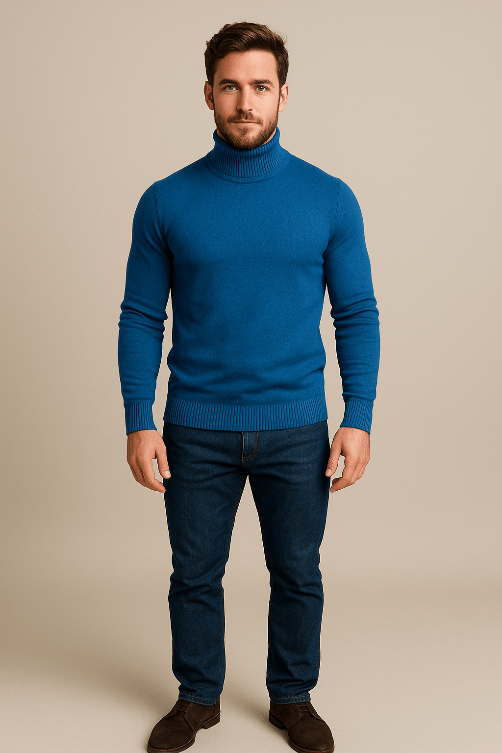 Slim Turtleneck Sweater