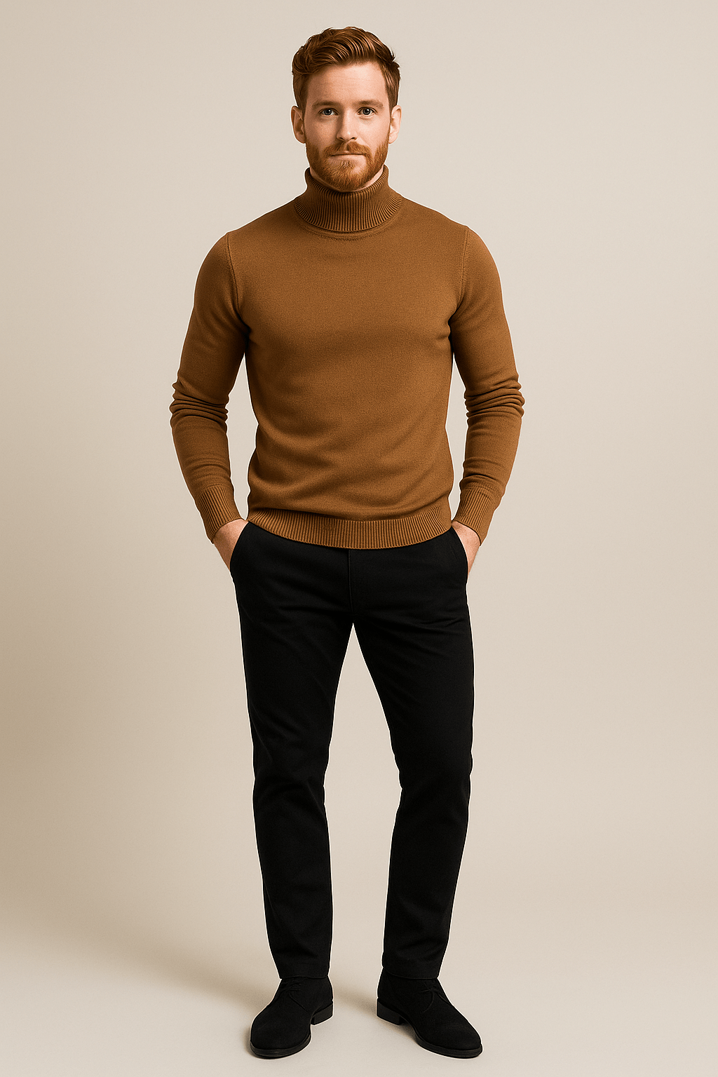 Slim Turtleneck Sweater