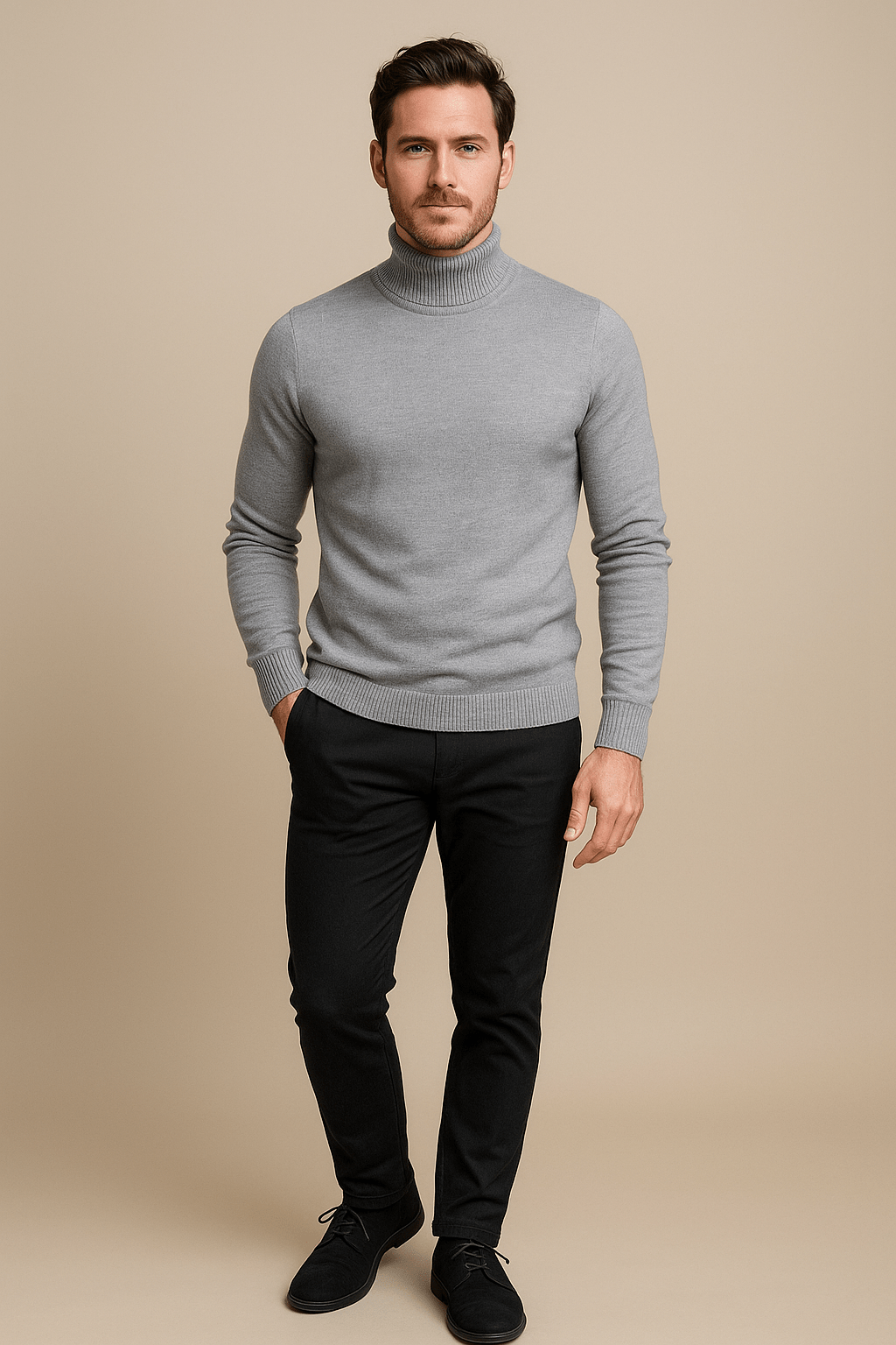 Slim Turtleneck Sweater