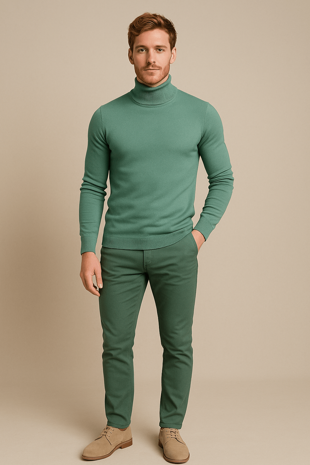 Slim Turtleneck Sweater
