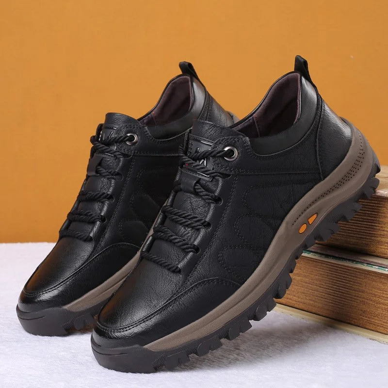 Men's Outdoor Trainers, Non-Slip Durable Lightweight Comfort Casual Walking Shoes 3