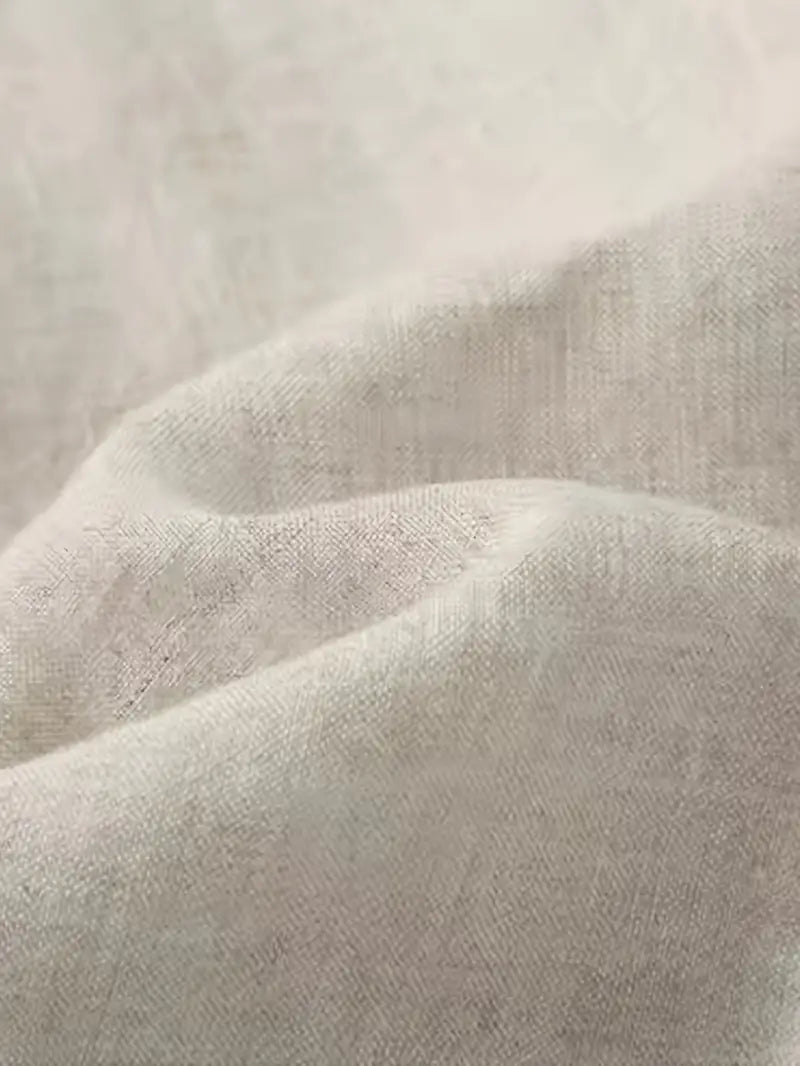 Wide-Leg Linen Trouser