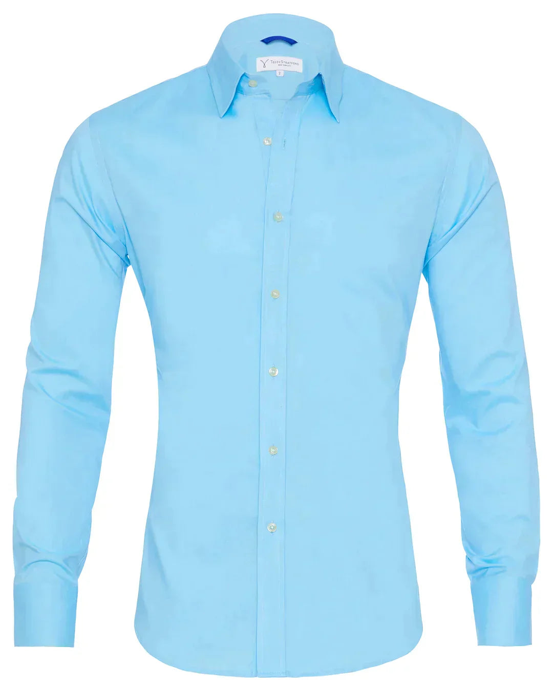 Men's Zip-Up Shirt, Long Sleeve Classic Collar Slim Fit Smart Casual Everyday Shirt 39