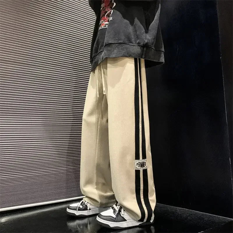 Striped Corduroy Trouser