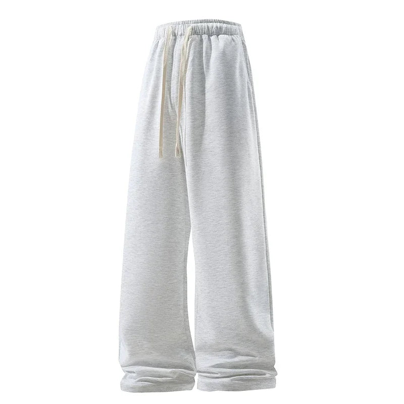 Wide-Leg Cotton Trouser