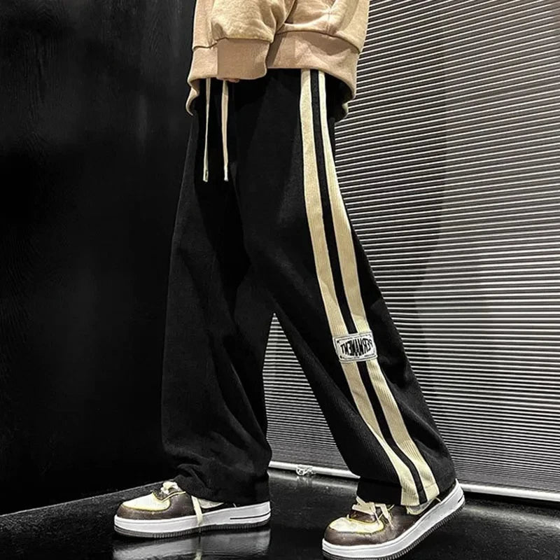 Striped Corduroy Trouser