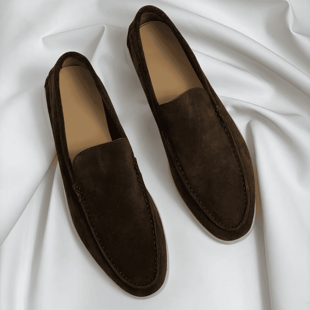 Men's Minimalist Slip-On Loafers, Lightweight Smart Casual Driving Shoes for Everyday Wear 4