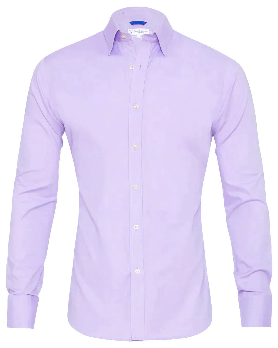 Men's Zip-Up Shirt, Long Sleeve Classic Collar Slim Fit Smart Casual Everyday Shirt 34