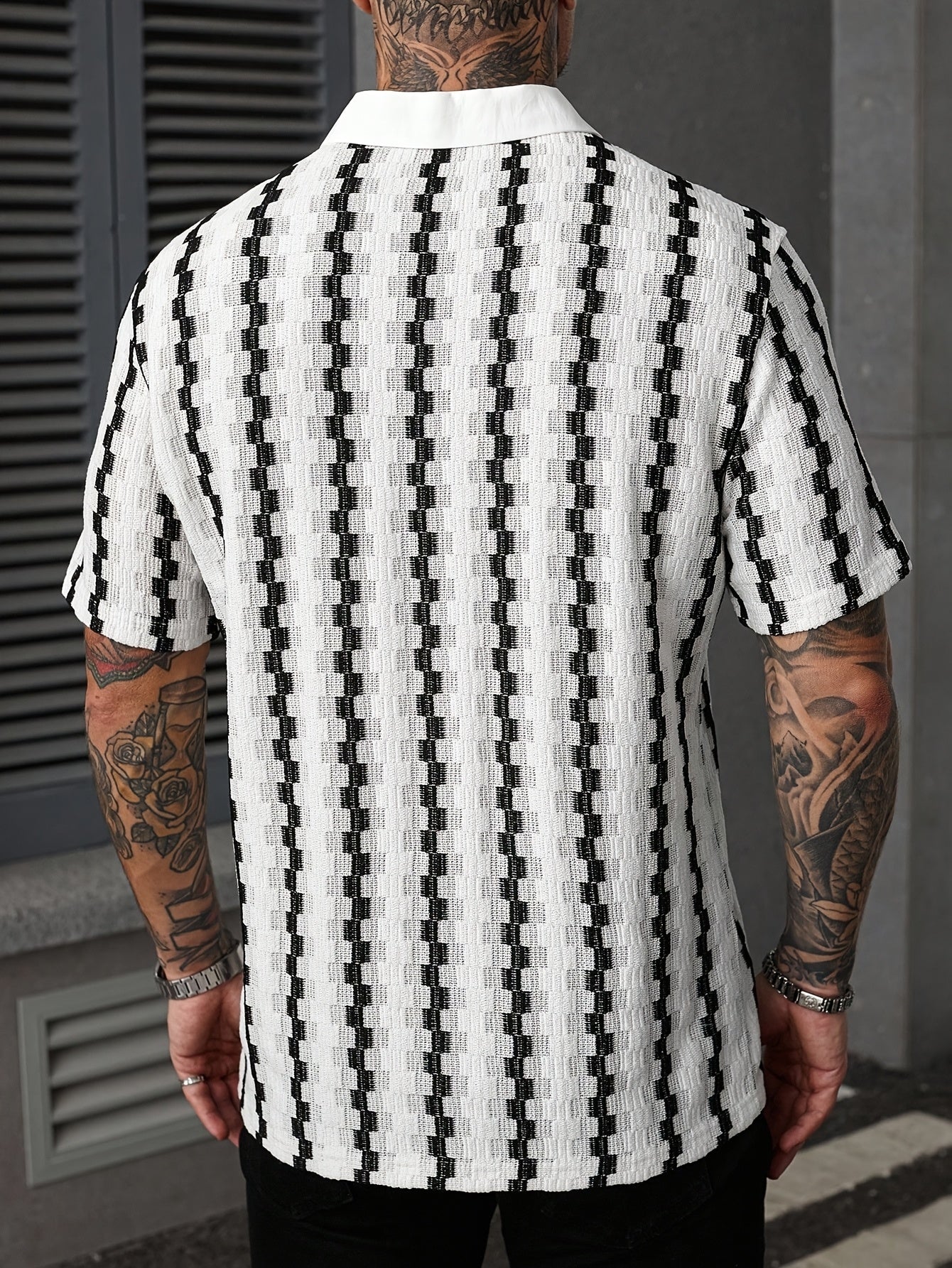 Striped Short-Sleeve Shirt