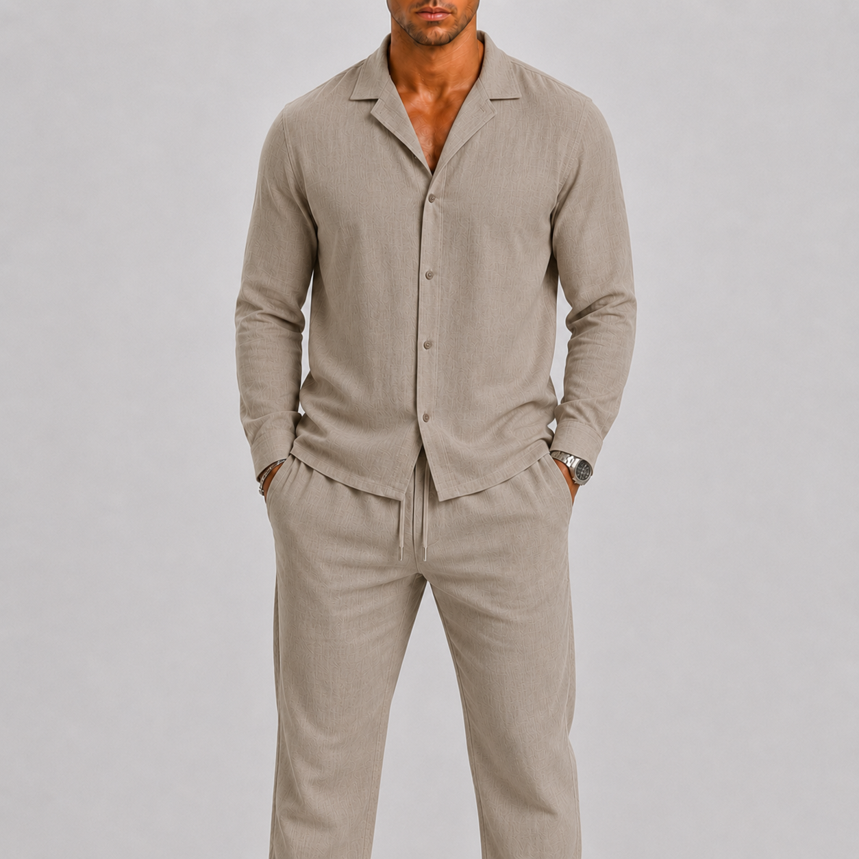 Relaxed Linen Two-Piece Set