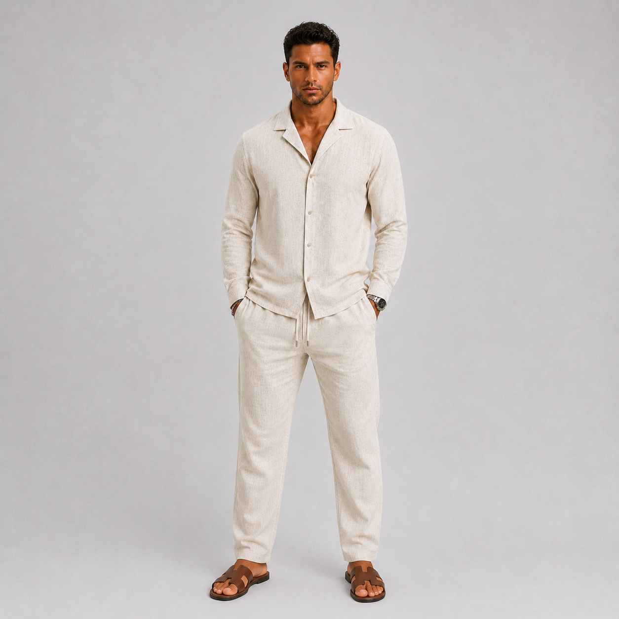 Relaxed Linen Two-Piece Set