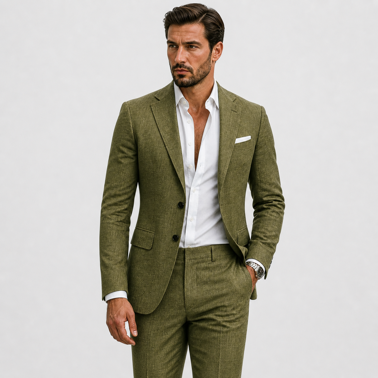 Lightweight Linen Suit