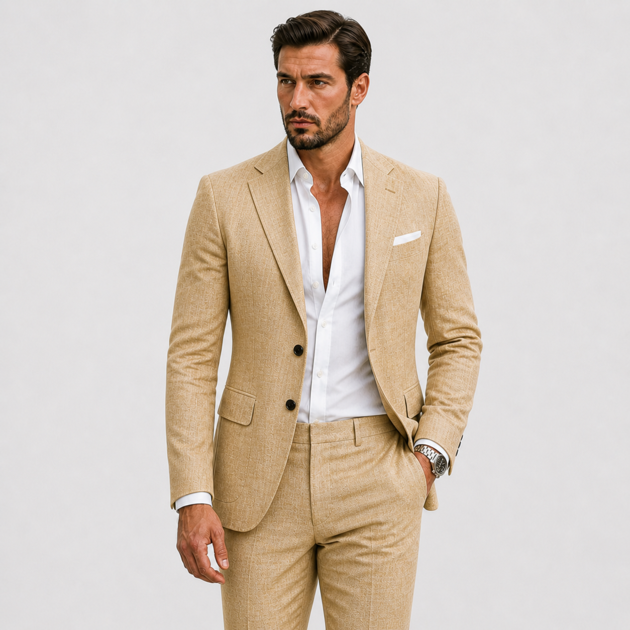 Lightweight Linen Suit