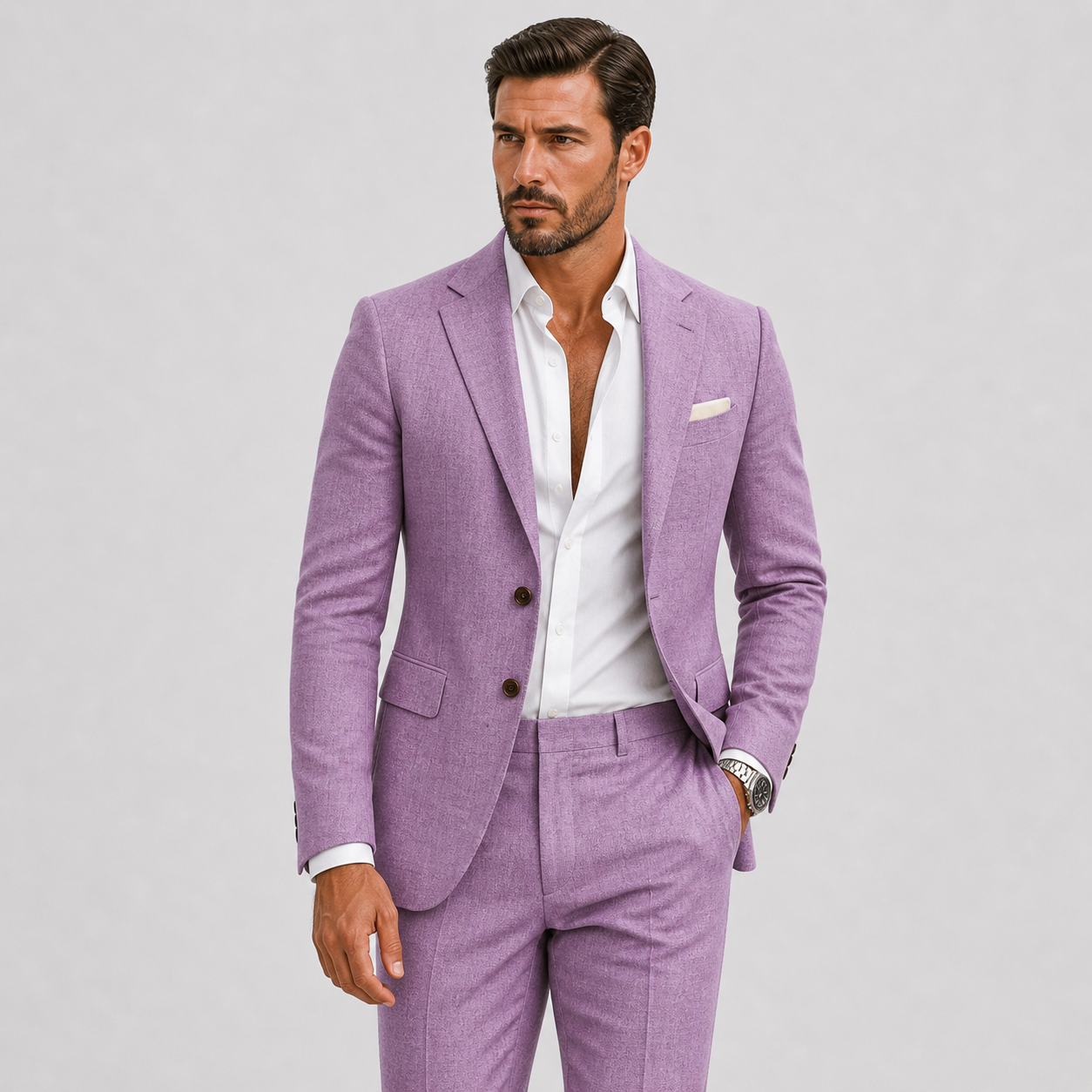 Lightweight Linen Suit