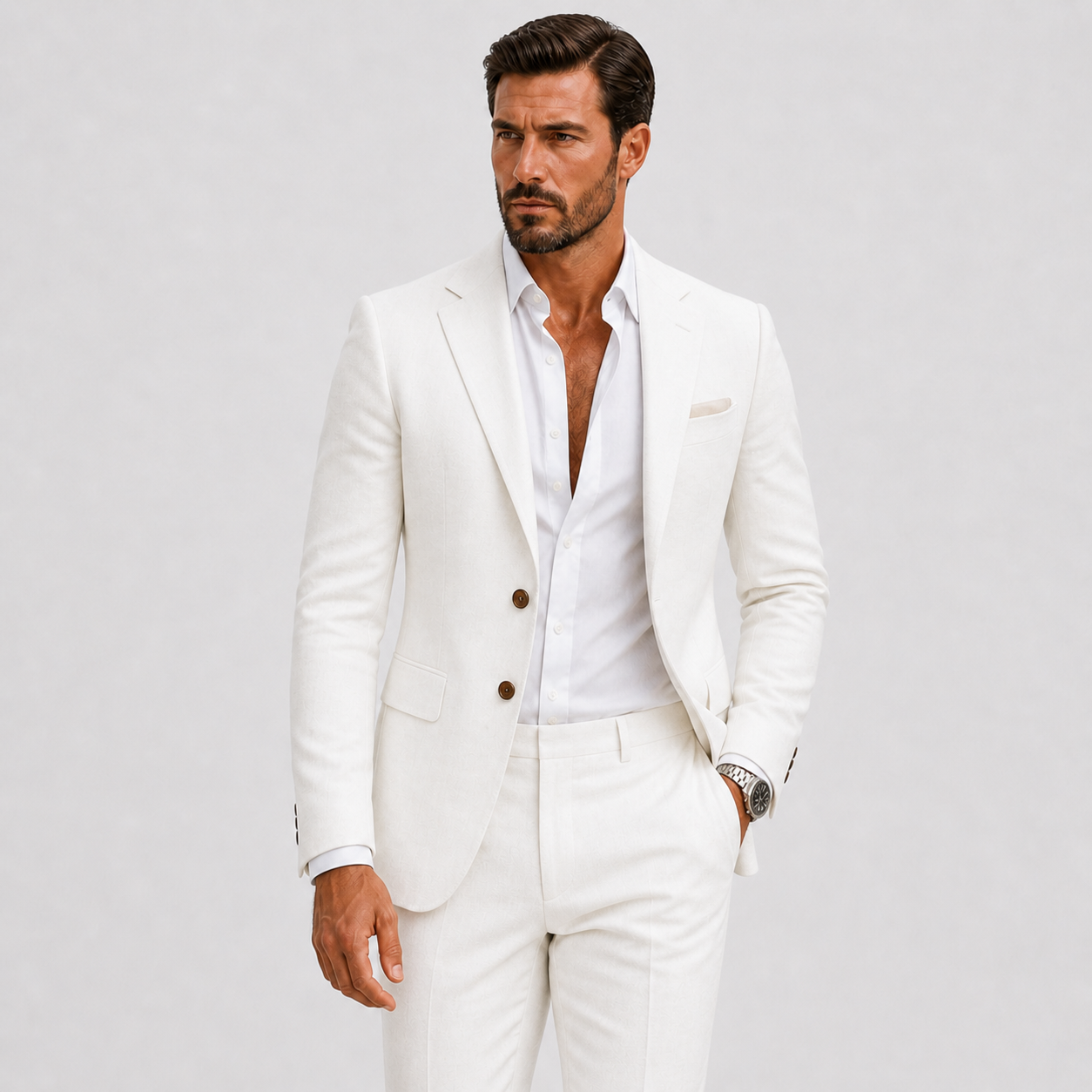 Lightweight Linen Suit
