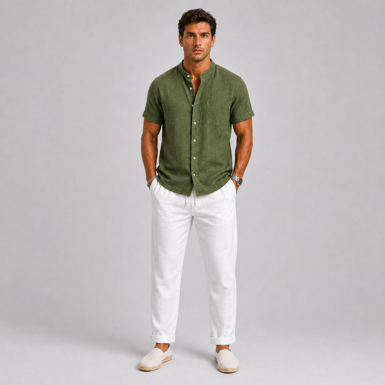 Cotton-Linen Resort Set