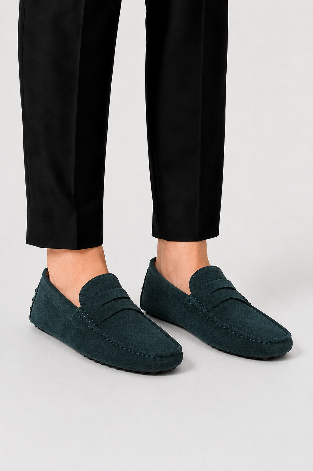 Suede-Look Loafer