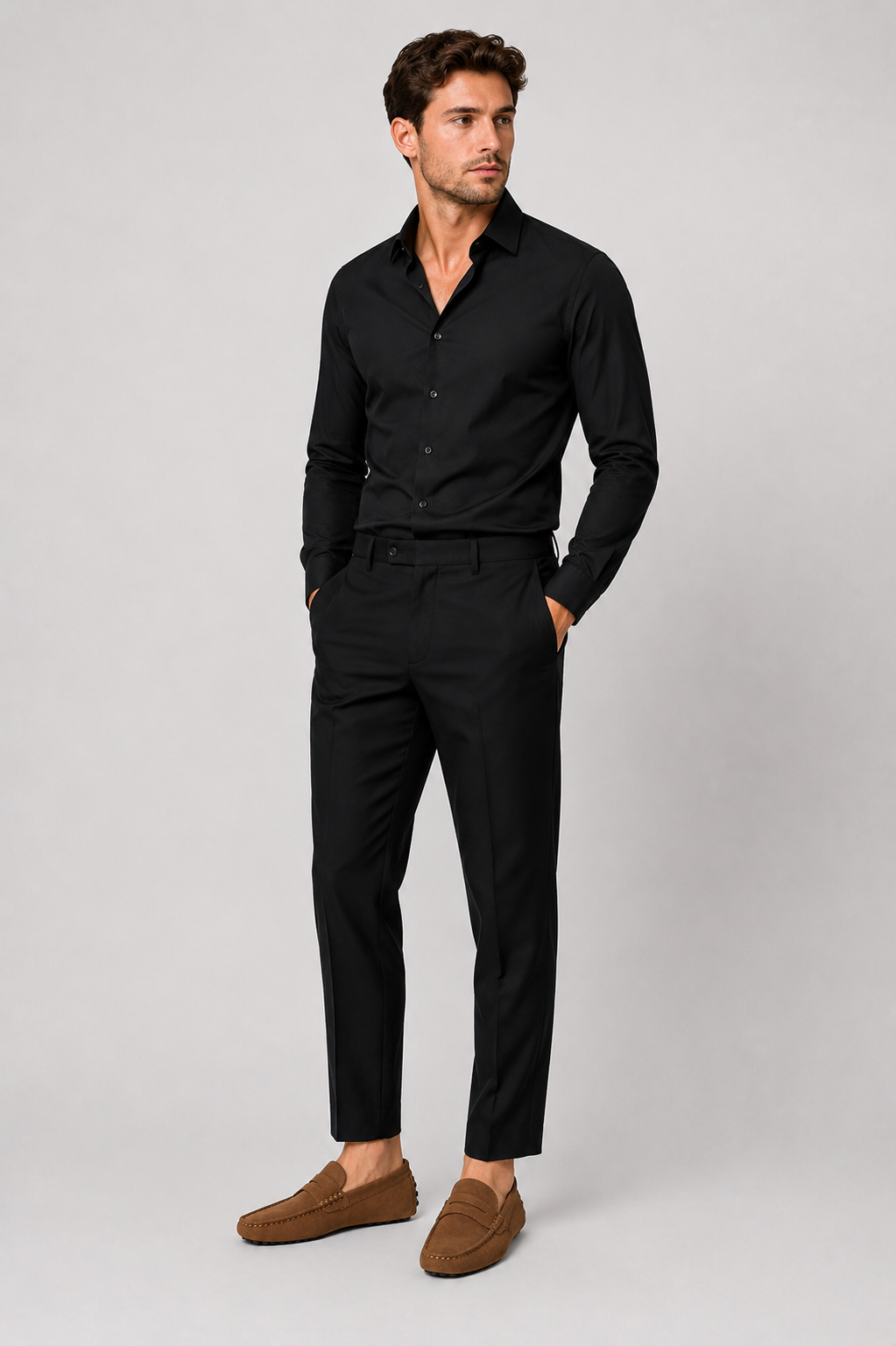Suede-Look Loafer