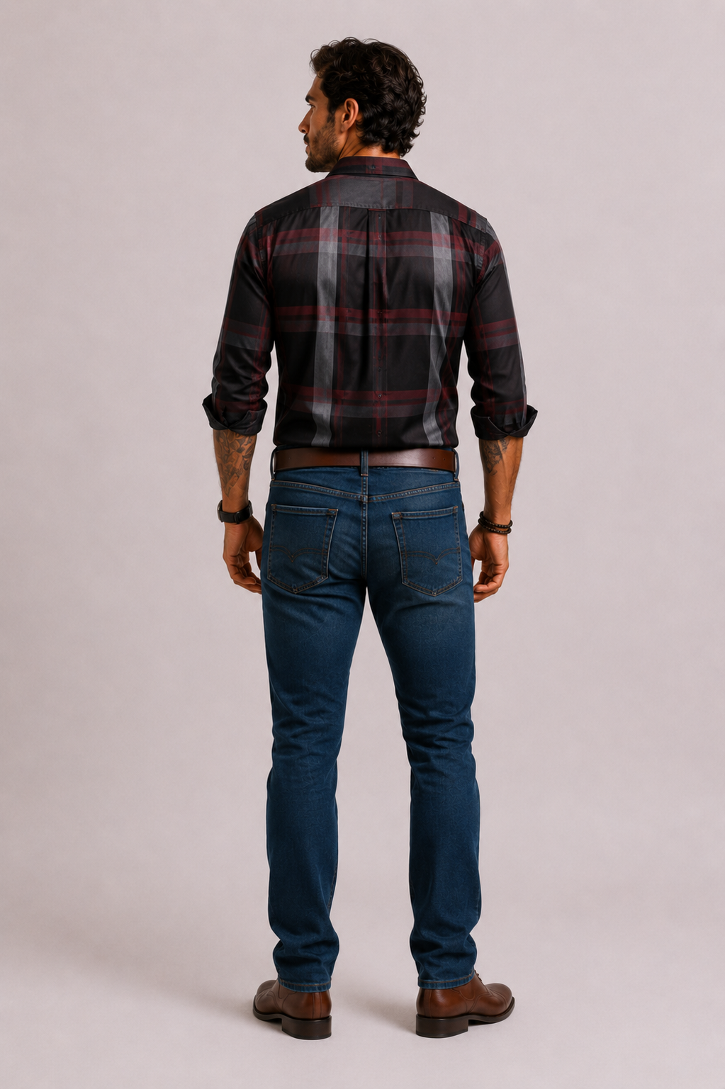Checkered Cotton Shirt